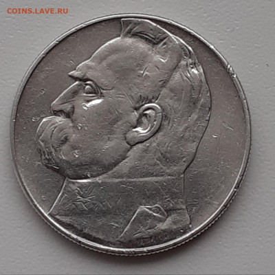 10 злотых 1937г Пилсудский до 8 02 2021г 22 00 - 20210203_204029