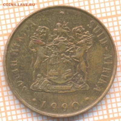 ЮАР 2 цента 1990 г., до 10.02.2021 г. 22.00 по Москве - ЮАР 2 цента 1990 2665