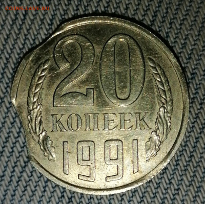 20 копеек 1991 М. двойной выкус. до 06.02.21 22-00 по МСК - IMG_20210202_141657