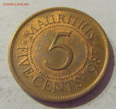 5 центов 1987 Маврикий №1 10.02.2021 22:00 МСК - CIMG0042.JPG