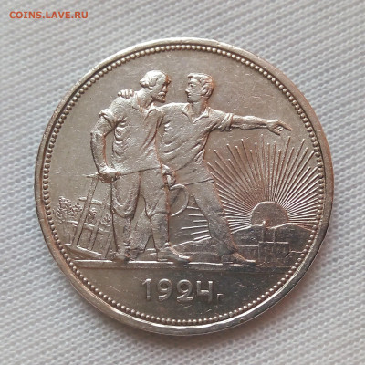 1 рубль 1924 ПЛ до 08.02.21 - 80