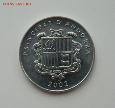 Андорра 1 сантим 2002 г. (Юбилейная). до 09.02.21 - DSCN6138.JPG