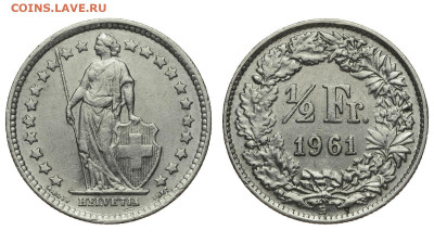 2 франка 1961 г. До 07.02.21. - DSH_9405.JPG