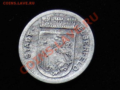 С 1 РУБЛЯ Нотгельд Германия Эльберфельд.  До10.10.В 23-00. - 1858056264_1