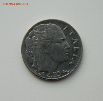 Италия 20 чентезимо 1942 г. до 09.02.21 - DSCN6251.JPG