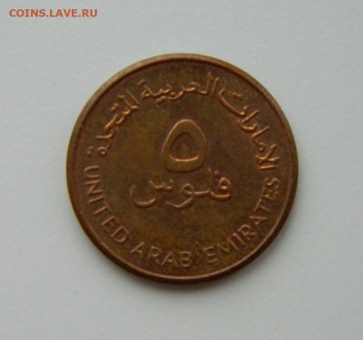 ОАЭ 5 филсов 1996 г. (Фауна). до 09.02.21 - DSCN6216.JPG