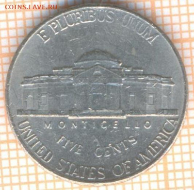 США 5 центов 2002Р г., до 11.02.2021 г. 22.00 по Москве - США 5 центов 2002 2685а