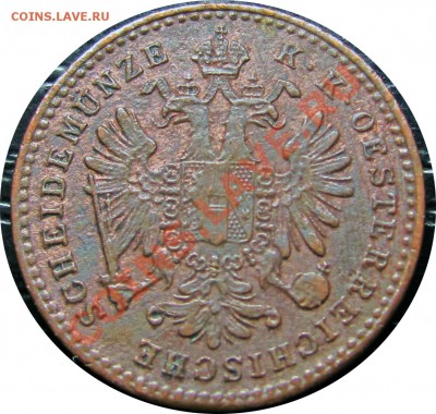 D38 Австрия 1 крейцер 1881 до 11.10 в 22°° - D38 1 1881_2