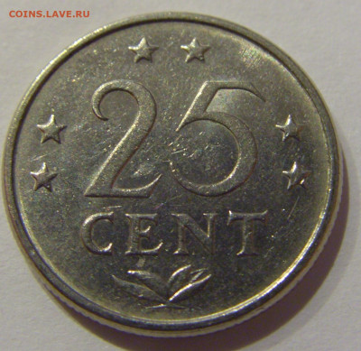 25 центов 1983 Нидерландские Антиллы №1а 12.02.2021 22:00 М - CIMG5122.JPG
