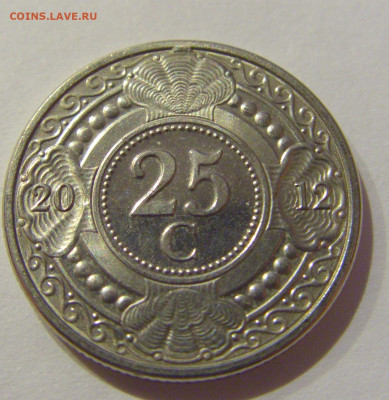 25 центов 2012 Нидерландские Антиллы №1а 12.02.2021 22:00 М - CIMG5126.JPG