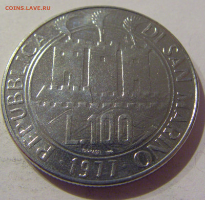 100 лир 1977 Сан-Марино №1 12.02.2021 22:00 МСК - CIMG1755.JPG