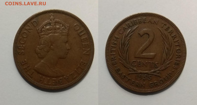 Британские Карибы 2 цента 1955 года - 11.02 22:00мск - IMG_20201121_121921