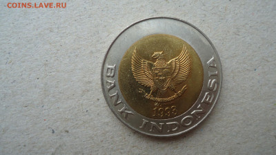 ИНДОНЕЗИЯ 1000 РУПИЙ 1993 БИМЕТАЛЛ - DSC09695.JPG