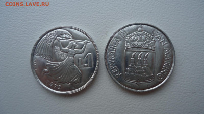 САН МАРИНО 1 ЛИРА 1973 UNC - DSC08659.JPG