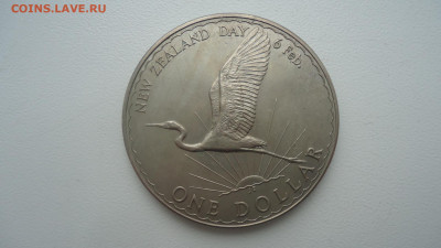 НОВАЯ ЗЕЛАНДИЯ 1 ДОЛЛАР 1974 ДЕНЬ ВАЙТАНГИ - DSC09248.JPG