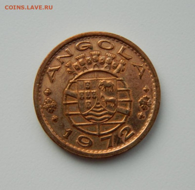 Португальская Ангола 1 эскудо 1972 г. до 11.02.21 - DSCN6316.JPG