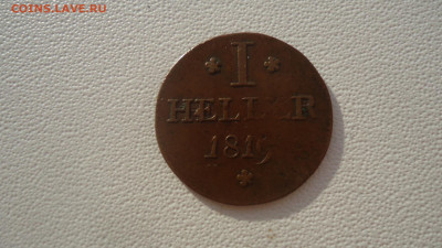 ГЕРМАНИЯ ФРАНКФУРТ НА МАЙНЕ 1 ГЕЛЛЕР 1819 - DSC09132.JPG