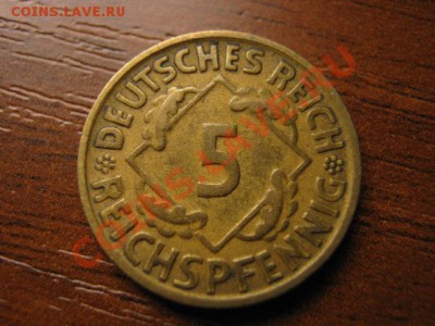 Германия Веймар 5 рейхспф. 1925 D до 07.10 в 21.00 М - IMG_1091