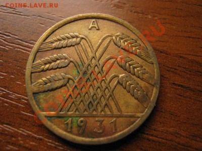 Германия Веймар 10 рейхспф. 1931 А до 07.10 в 21.00 М - IMG_1096