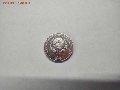 Австралия, 20 центов, 50 лет ООН, до 09.02.21г.. - IMG_20210207_131446_thumb