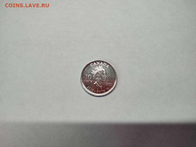 Канада, 10 центов, 2001г. Год волонтеров, до 09.02.21г.. - IMG_20210207_131416_thumb