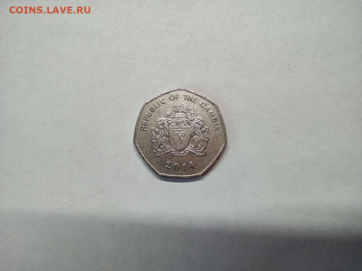 Гамбия, 1 даласи, 2014г., крокодил, до 09.02.21г.. - IMG_20210207_132300_thumb