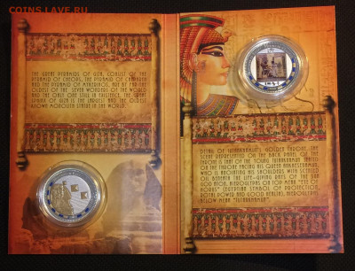 100 франков Бенин 2012 год. 2 шт. Серия Египет. Буклет.Пруф. - IMG_3441.JPG