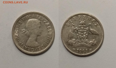 Австралия 6 пенсов 1963 года - 14.02 22:00мск - IMG_20210208_124059