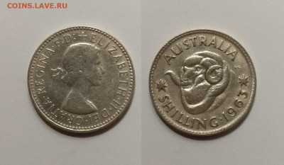 Австралия шиллинг 1963 года - 14.02 22:00мск - IMG_20210208_170136