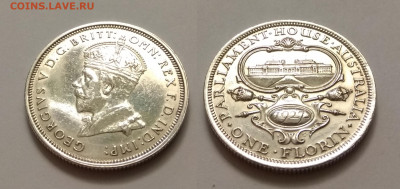 Австралия флорин 1927 г, Георг V, парламент - 14.02 22:00мск - IMG_20210208_172208