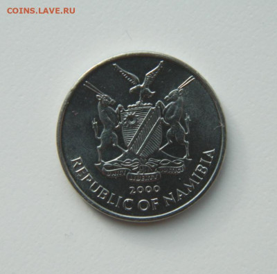 Намибия 5 центов 2000 г. (Юбилейная) Фауна до 11.02.21 - DSCN6305.JPG