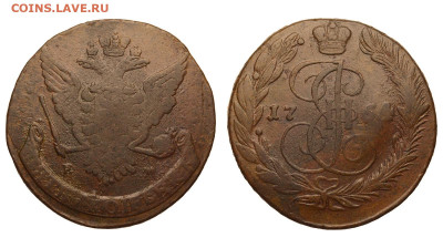 Россия. 5 копеек 1764 г. ЕМ. До 14.02.21. - Р615.JPG