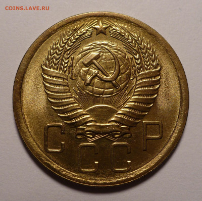 5 копеек 1956 года Яркий UNC (короткий аук) 11.02.21 в 22:00 - 5к56-UNC-2
