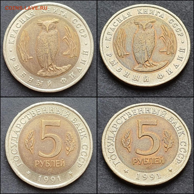 Рыбный Филин 5 рублей 1991 год. Хороший. До 16.02 - IMG_20210203_174554