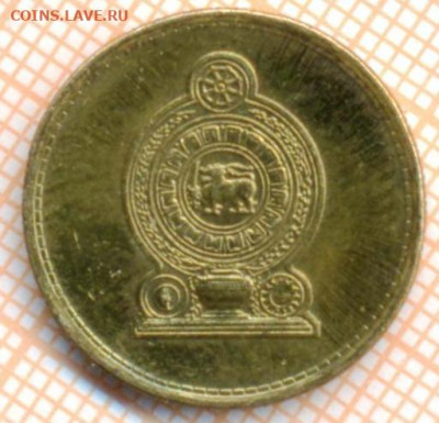 Шри-Ланка 1 рупия 2006 г., до 16.02.2021 г. 22.00 по Москве - Шрт-Ланка 1 рупия 2006 2717
