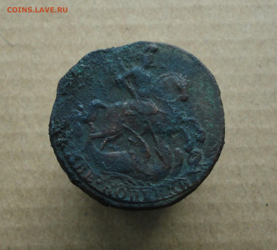 Две копейки 1758 года с кошеля. До 14.02.21. - DSC03605.JPG