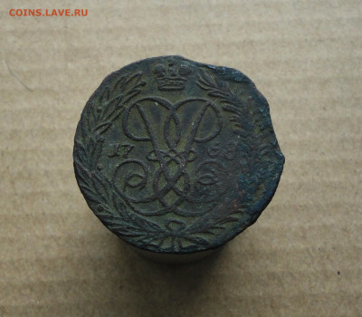Две копейки 1758 года с кошеля. До 14.02.21. - DSC03604.JPG