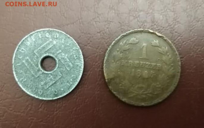 2 нечастых германских монеты на сутки - 2