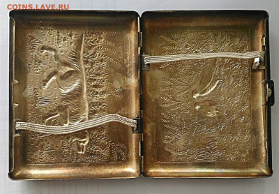 Портсигар"Сеттер-куропатки"латунь.До 13.02.2021 - IMG_20210211_123202