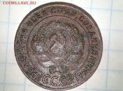 1 копейка 1924 г. Шт.1.3. До 13.02. В 21-00 МСК. - i (41)