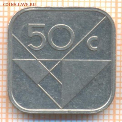 Аруба 50 центов 2009 г., до 17.02.2021 г. 22.00 по Москве - Аруба 50 центов 2009 2738а