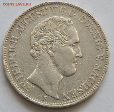 Саксония 1 талер 1850 до 15.02.21 22 00 мск - DSCN4949.JPG