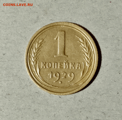 1 копейка 1929. До 14.02.21 в 22.00 МСК - аук1