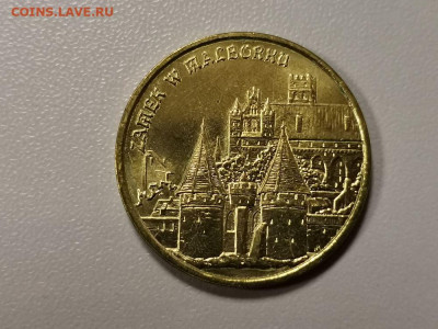 Польша 2 злотых 2002г -Замок в Мальборке, до 18.02 - Я Польша Замок-1