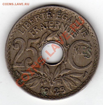 ФРАНЦИЯ 25 САНТИМОВ 1923 ДО 10.10.11 В 22.00МСК (545) - img368