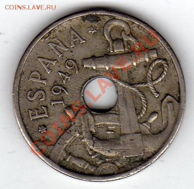 ИСПАНИЯ 50 СЕНТИМО 1949 ДО 10.10.11 В 22.00МСК (545) - img381