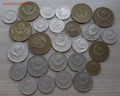 дореформа 1930-1956 год (26 монет) до 15 февраля в 22.00 - red3255107.JPG