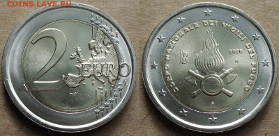 2 евро 2020 Италия - Нац. корпус пожарных UNC - до 17.02 - 2e-Italy-2012_Corpo