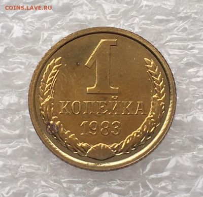 1 КОПЕЙКА 1983 года. Шт.1.42, Федорин 167. Наборная - 1 коп (3)