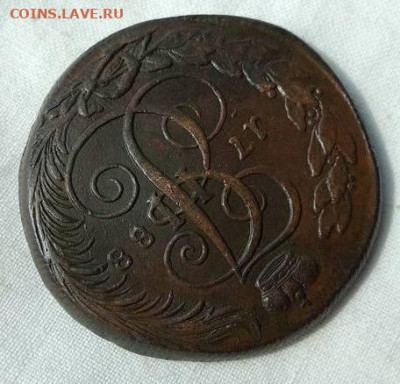 5 копеек 1788 год КМ окончание 15.02.21 в 22-15 по МСК - 22157937_m